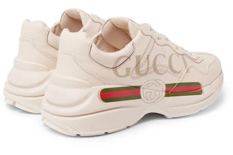 ボリューミーでヴィンテージライクな Gucci の Rhyton スニーカー3種類がリリース グッチ リュトン ロゴ ダッドスニーカー hypebeast