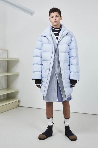 3.1 Phillip Lim よりフォーマルの中にも反骨心を随所に感じる2018年秋ルックブックが到着 丈感やグラフィックデザインでひと捻り加えたスタイリング術も必見 UGG®︎ アグ 3.1 Phillip Lim 3.1 フィリップ リム ダウンジャケット シャツ スウェットパーカ スラックス Romancing Reality 日常の中のロマンス HYPEBEAST ハイプビースト