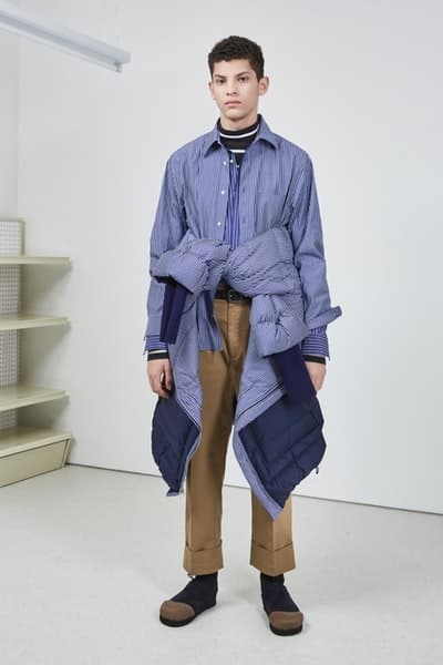 3.1 Phillip Lim よりフォーマルの中にも反骨心を随所に感じる2018年秋ルックブックが到着 丈感やグラフィックデザインでひと捻り加えたスタイリング術も必見 UGG®︎ アグ 3.1 Phillip Lim 3.1 フィリップ リム ダウンジャケット シャツ スウェットパーカ スラックス Romancing Reality 日常の中のロマンス HYPEBEAST ハイプビースト