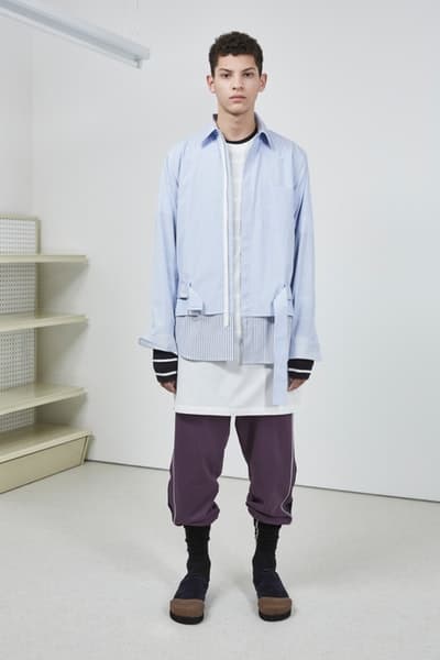 3.1 Phillip Lim よりフォーマルの中にも反骨心を随所に感じる2018年秋ルックブックが到着 丈感やグラフィックデザインでひと捻り加えたスタイリング術も必見 UGG®︎ アグ 3.1 Phillip Lim 3.1 フィリップ リム ダウンジャケット シャツ スウェットパーカ スラックス Romancing Reality 日常の中のロマンス HYPEBEAST ハイプビースト