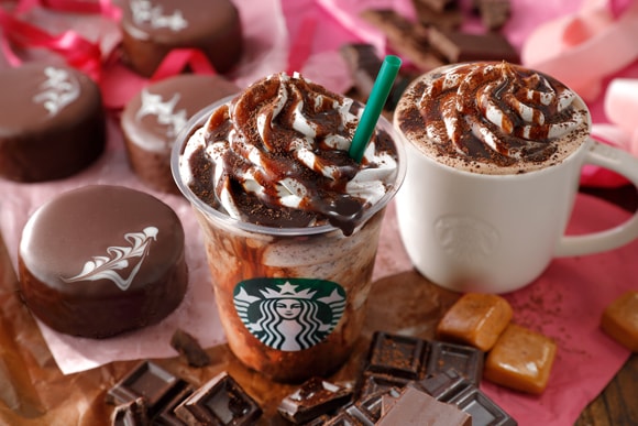 Starbucks がバレンタイン限定 チョコホリック フラペチーノ® &ココが発売 スタバ スターバックス バレンタイン フラペ フラペチーノ ココア ココ チョコ hypebeast コーヒー