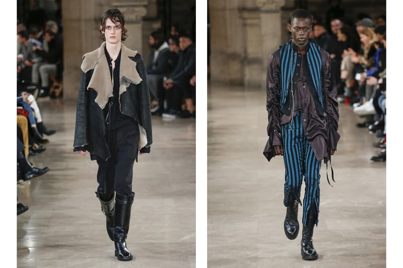 HYPEBEAST が選ぶ Paris Fashion Week: Men's 2018年秋冬ベストルック Day 4 〈Junya Watanabe MAN〉や〈COMME des GARÇONS HOMME PLUS〉の登場に加え、この日は非公式スケジュールで〈Vetements〉も単独ランウェイを開催  2018年秋冬のパリファッションウィーク・メンズ4日目は、いよいよ後半戦に突入。この日の先陣を切ったのは、日本が誇るメンズウェアブランド〈Junya Watanabe MAN（ジュンヤ ワタナベ マン）〉。「株式会社コムデギャルソン」の取締役副社長を兼任するデザイナー・渡辺淳弥は、今季のパートナーに〈The North Face（ザ・ノース・フェイス）〉、〈Canada Goose（カナダ グース）〉、〈Karrimor（カリマー）〉といったアウトドアの名門を招聘。また、この日は〈COMME des GARÇONS HOMME PLUS（コム デ ギャルソン・オム プリュス）〉も登場し、不可思議なテキスタイルと様変わりな被り物で観衆を呆気に取ったほか、スニーカーヘッズたちの間では〈Nike ACG（ナイキ ACG）〉とのコラボモデルに一際注目が集まった。  さらに、公式スケジュールではないものの、この日は〈Vetements（ヴェトモン）〉も単独でランウェイを開催。ストリート＆オーバーサイズというDemna Gvasalia（デムナ・ヴァザリア）の真骨頂の中でも、最新コレクションではスカーフと壊滅的なミリタリーパンツの提案が非常に印象的に映った。  『HYPEBEAST』編集部の独断と偏見でピックアップした4日目のベストルックは、上のフォトギャラリーから。あわせて、数あるランウェイをハイライト形式でまとめた2018年秋冬シーズンの各都市の日別ベストルックは、以下からご確認を。