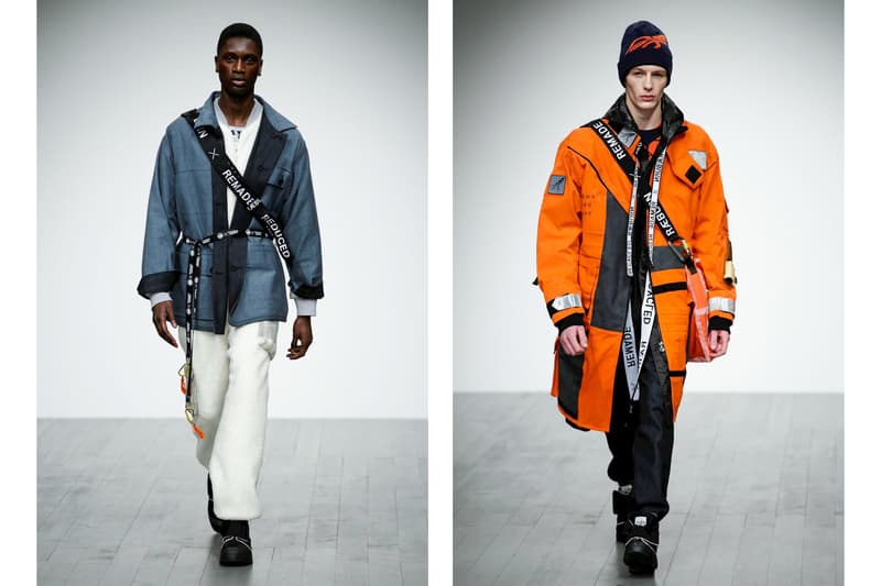 HYPEBEAST が選ぶ London Fashion Week: Men's 2018年秋冬ベストルック 〈Kiko Kostadinov〉、〈Christopher Raeburn〉、〈Astrid Andersen〉といった有望株の力強い“主張”に注目が集まった2日目をプレイバック Day 2 Astrid Andersen アストリッド アンダーセン Alex Mullins アレックス ムリンズ  Kiko Kostadinov キコ コスタディノフ Christopher Raeburn クリストファー レイバーン Wales Bonner ウェールズ ボナー
