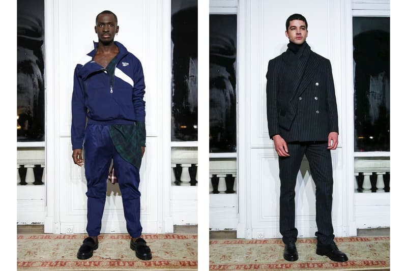 HYPEBEAST が選ぶ Paris Fashion Week: Men's 2018年秋冬ベストルック Day 1, 2 Julien David Lemaire Walter Van Beirendonck Off-White™ CMMN SWDN Valentino Y/Project Haider Ackermann GmbH 〈Off-White™〉、〈Valentino〉、〈Haider Ackermann〉、〈Lemaire〉らから汲み取る十人十色のスーツ解釈 ファッションウィークは遂にフランスの首都・パリへと上陸。ロンドン、ミラノともにスーツスタイルを再解釈した“ビジネスカジュアル 2.0”と他の織物にはない登録制システムにて管理される“タータン”が主役の座を飾ったが、花の都でもその流行は顕著だった。 初日は『INTERNATIONAL GALLERY BEAMS』での展開が記憶に新しいアフリカにルーツを持つブランド〈NÏUKU(ニウク)〉や、ベルリンのダンスフロアより同国のクラブカルチャーを色濃く反映する〈GmbH〉など新進気鋭のレーベルがアクトを務める。続く2日目は一転、Virgil Abloh(ヴァージル・アブロー)率いる〈Off-White™(オフホワイト)〉を筆頭に、〈Valentino(ヴァレンティノ)〉、〈Haider Ackermann(ハイダー アッカーマン)〉、〈Lemaire(ルメール)〉といったファッション業界の重鎮ブランドがこぞって最新コレクションを披露。そこではストリート一辺倒だった近年の流れに終止符を打つかのような“テーラードの新たな在り方”が提案された。 服飾産業の伝統に敬意を評しながらも、既存概念の限界値を超えた圧巻のスタイルは、上のフォトギャラリーから。あわせて、数あるランウェイをハイライト形式でまとめた各都市の日別ベストルックは、以下からご確認を。 2018年秋冬ファッションウィーク 各都市日別ベストルック ロンドン:Day 1 / Day 2 / Day 3 ミラノ:Day 2 / Day 3