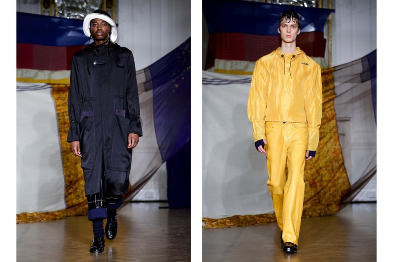 HYPEBEAST が選ぶ London Fashion Week: Men's 2018年秋冬ベストルック 〈Kiko Kostadinov〉、〈Christopher Raeburn〉、〈Astrid Andersen〉といった有望株の力強い“主張”に注目が集まった2日目をプレイバック Day 2 Astrid Andersen アストリッド アンダーセン Alex Mullins アレックス ムリンズ  Kiko Kostadinov キコ コスタディノフ Christopher Raeburn クリストファー レイバーン Wales Bonner ウェールズ ボナー