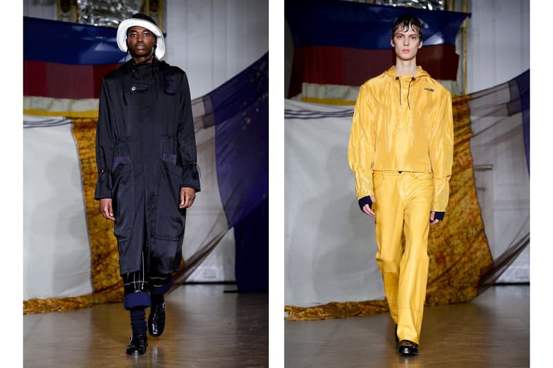 HYPEBEAST が選ぶ London Fashion Week: Men's 2018年秋冬ベストルック 〈Kiko Kostadinov〉、〈Christopher Raeburn〉、〈Astrid Andersen〉といった有望株の力強い“主張”に注目が集まった2日目をプレイバック Day 2 Astrid Andersen アストリッド アンダーセン Alex Mullins アレックス ムリンズ Kiko Kostadinov キコ コスタディノフ Christopher Raeburn クリストファー レイバーン Wales Bonner ウェールズ ボナー