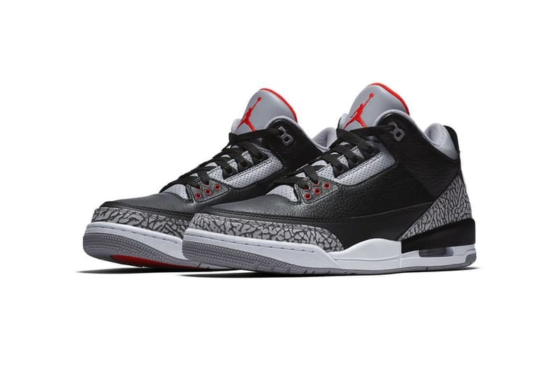 1988年にリリースされた Air Jordan 3 “Black Cement” がオリジナルカラーウェイで復刻リリース エアジョーダン エアジョーダン3 AJ3 ブラックセメント 復刻 1988 30 hypebeast