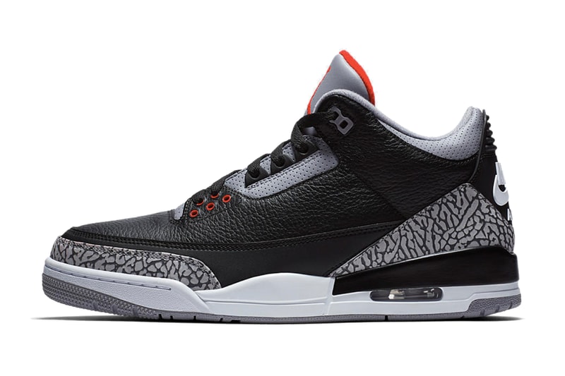 Air Jordan 3 Retro OG “Black Cement” の正式な復刻リリース情報が遂に解禁 エア ジョーダン 3 ブラック セメント ナイキ HYPEBEAST ハイプビースト