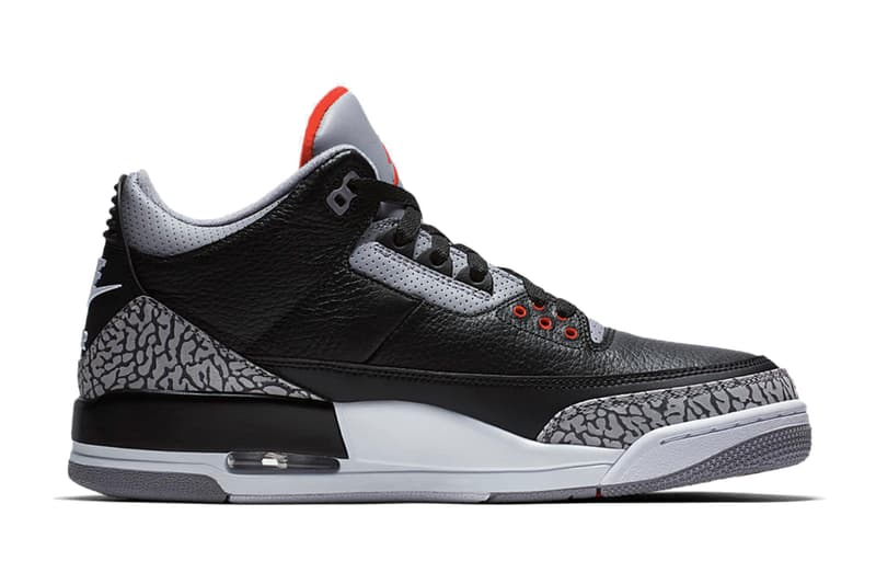 Air Jordan 3 Retro OG “Black Cement” の正式な復刻リリース情報が遂に解禁 エア ジョーダン 3 ブラック セメント ナイキ HYPEBEAST ハイプビースト