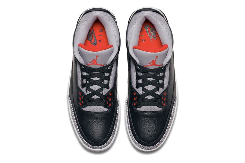 Air Jordan 3 Retro OG “Black Cement” の正式な復刻リリース情報が遂に解禁 エア ジョーダン 3 ブラック セメント ナイキ HYPEBEAST ハイプビースト