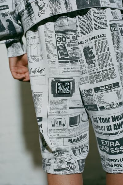 Alexander Wang が米タブロイド誌 New York Post とコラボアイテムを製作 アレキサンダー ワン ニューヨークポスト hypebeast