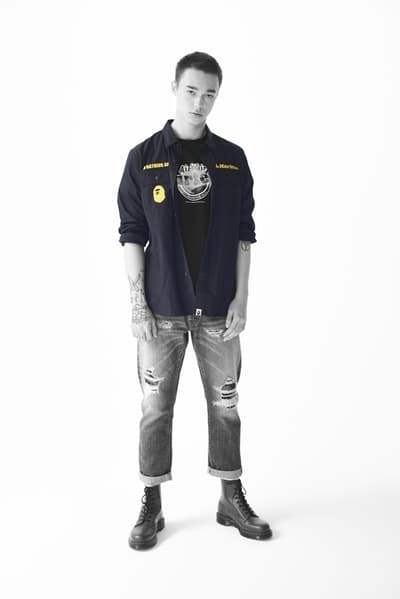 A BATHING APE ® BAPE Dr. Martens ア ベイプ ドクター マーチン ベイシング エイプによるコラボコレクションの全貌が遂に解禁