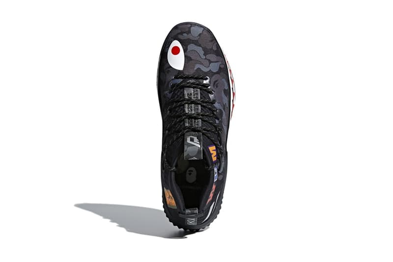 BAPE®️ x adidasより遊び心満載の新作コラボ Dame 4 が登場 〈BAPE®️〉のアイコン的存在であるシャークモチーフやABC CAMOを1足に集約 Dr.Martens ドクターマーチン BAPE®️ ベイプ A BATHING APE®️ ア ベイシング エイプ adidas Originals アディダス オリジナルス Damian Lillard デイミアン・リラード Dame 4 シャークモチーフ タイガーモチーフ ABC CAMO HYPEBEAST ハイプビースト