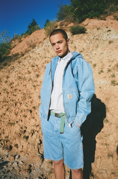 Carhartt WIP よりシグネチャーアイテムを現代的に再解釈した2018年春夏ルックブックが到着 ワーク、スポーツ、ストリートなど多種多様なジャンルを掛け合わせた最新アイテムが勢揃い Gosha Rubchinskiy ゴーシャ・ラブチンスキー Tolia Titaev トリア・ティタエヴ PACCBET ラスベート Carhartt WIP カーハート WIP ワーク ミリタリー ストリート チェアコート 総柄シャツ 迷彩柄パンツ フーディ バケットハット HYPEBEAST ハイプビースト