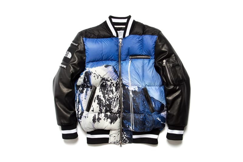 Supreme x The North Face の雪山ダウンブランケットを用いた世界に1着しかないダウンMA-1ジャケットをチェック シュプリーム ノースフェイス Clothsurgeon クロスサージョン