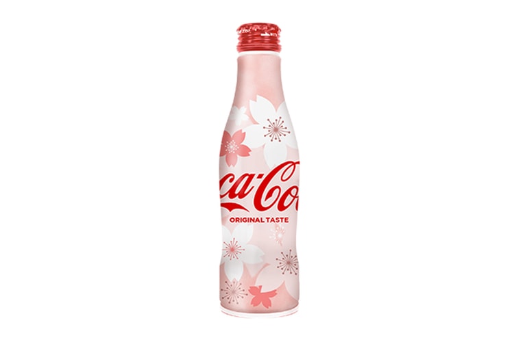 コカ・コーラより門出を祝う桜デザインの新スリムボトルが登場