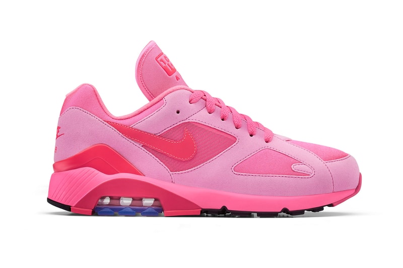 COMME des GARÇONS HOMMExNikeによる最新コラボAir Max 180のディテールルックが到着 ギャルソン　ナイキ エア マックス   コラボ スニーカー　シューズ HYPEBEAST ハイプビースト