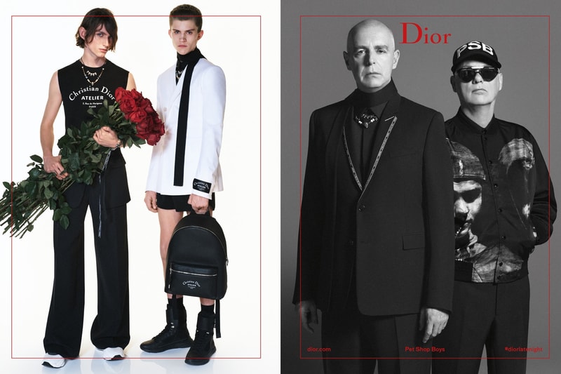 ロマンティシズムの風を吹かせる Dior Homme 2018年サマーキャンペーン ディオール オム pet shop boys ペットショップボーイズ hypebeast