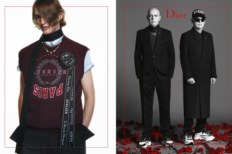 ロマンティシズムの風を吹かせる Dior Homme 2018年サマーキャンペーン ディオール オム pet shop boys ペットショップボーイズ hypebeast