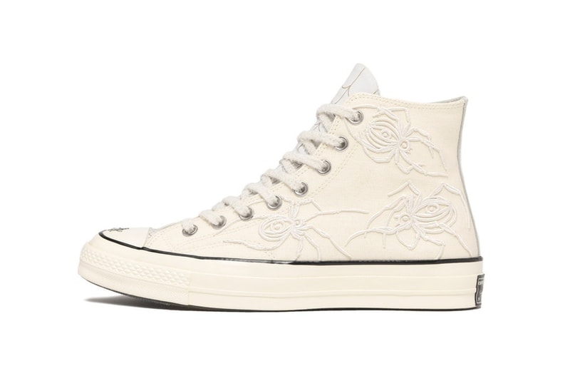 実力派タトゥーアーティスト Dr. Woo が手がける蜘蛛の刺繍を纏った Converse Chuck '70 が登場 dr. woo ドクター ウー コンバース chuck taylor 70s チャックテイラー hypebeast