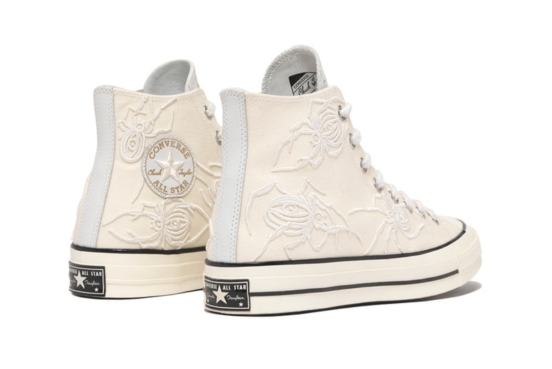 実力派タトゥーアーティスト Dr. Woo が手がける蜘蛛の刺繍を纏った Converse Chuck '70 が登場 dr. woo ドクター ウー コンバース chuck taylor 70s チャックテイラー hypebeast