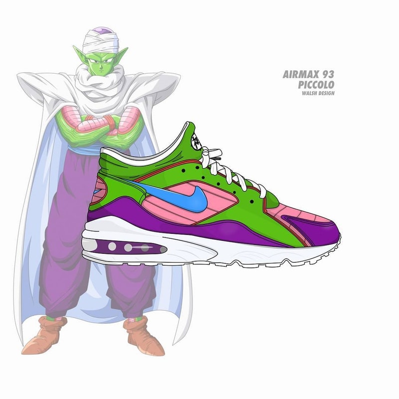 もし『ドラゴンボール』が Nike とコラボしたらこんな感じ……？ 〈adidas〉の公式コラボに対抗し、1人のヘッズがキャラクターの特徴を的確に捉えたデザインを考案 〈adidas（アディダス）〉x『ドラゴンボール』のコラボレーションはあまりにも予想外の出来事で、ヘッズ諸君の中には未だ信じられないという人もいるのではないだろうか。その一人、Matthew Walsh（マシュー・ウォルシュ）はどうやらこのダブルネームがお気に召さなかった模様。そこでスリーストライプスのライバル社である〈Nike（ナイキ）〉のシルエットを採用し、自らでデザインを考案したようだ。  悟空、セル、フリーザ、ベジータ、魔人ブウ、悟飯、神龍という〈adidas〉と同様の面々に加え、Matthewはその他の人気キャラクターの中から亀仙人、トランクス、クウラ、ピッコロ、ブルマの5名を追加。Air Max 1の悟空モデルは戦闘の末にボロボロになった道着をイメージし、ヒールには金斗雲を配置。また、フリーザのAir Max 95は特徴を的確に捉えた戦闘力53万な仕上がりとなっている。  各キャラクターをイメージしたシューズデザインは、上のフォトギャラリーから。この機会に今一度〈adidas〉のラインアップを確認し、ご自身の意見をSNSなどでシェアしてみてはいかがだろうか。