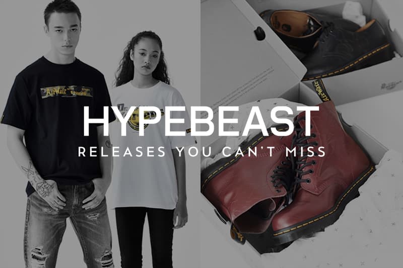 見逃したくない今週のリリースアイテム 6 選 〈A BATHING APE®︎〉x〈Dr.Martens〉や〈PACCBET〉x〈Carhartt WIP〉といったコラボアイテムに加え、〈Nike〉2018年春コレクションの主力スニーカーが怒涛のリリースラッシュ ベイプ ア ベイシング エイプ ドクターマーチン 8ホールブーツ 3ホールブーツ Jordan Brand ジョーダンブランド ナイキ Air Jordan 10 AJ10 ナケル・スミス アディダス スケートボーディング Matchcourt High RX マッチコート Air VaporMax Air VaporMax Plus ヴェイパーマックス マップラ ラスベート カーハート WIP DSMG ドーバーストリートマーケット ゴーシャ・ラブチンスキー モンキータイム ティンバーランド BY ビューティーアンドユース HYPEBEAST ハイプビースト