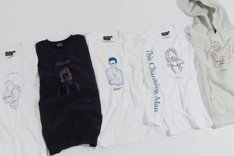 イラストレーター金安亮 x Goodhood x BEAMS T がイギリスの伝説的ミュージシャンにトリビュートを捧げるコラボコレクションをリリース
