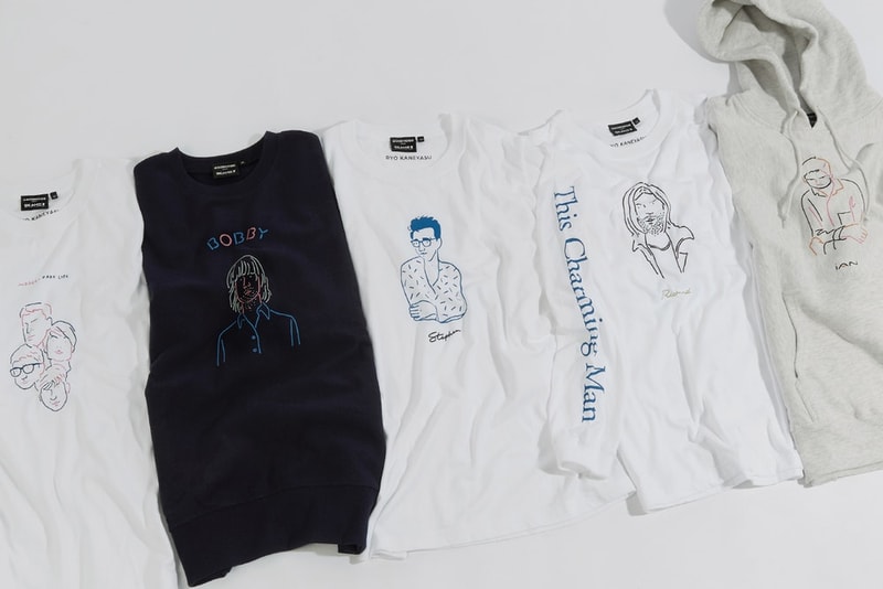 イラストレーター金安亮 x Goodhood x BEAMS T がイギリスの伝説的ミュージシャンにトリビュートを捧げるコラボコレクションをリリース ryo kaneyasu グッドフッド ビームス Joy Division ジョイ・ディビジョン Ian Curtis イアン・カーティス The Smiths ザ・スミス Morrissey モリッシー Damon Albarn デーモン・アルバーン Blur ブラー Primal Scream プライマル・スクリーム Bobby Gillespie ボビー・ギレスピー Gilbert & George ギルバート アンド ジョージ hypebeast