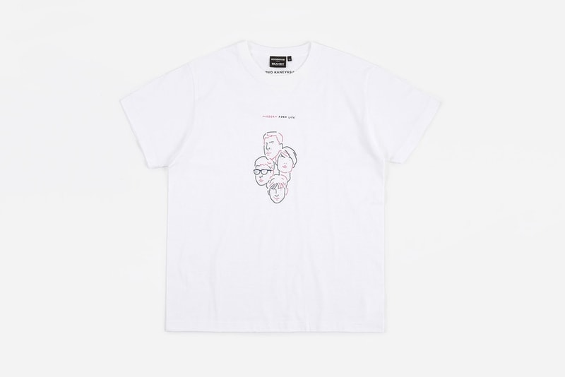 イラストレーター金安亮 x Goodhood x BEAMS T がイギリスの伝説的ミュージシャンにトリビュートを捧げるコラボコレクションをリリース ryo kaneyasu グッドフッド ビームス Joy Division ジョイ・ディビジョン Ian Curtis イアン・カーティス The Smiths ザ・スミス Morrissey モリッシー Damon Albarn デーモン・アルバーン Blur ブラー Primal Scream プライマル・スクリーム Bobby Gillespie ボビー・ギレスピー Gilbert & George ギルバート アンド ジョージ hypebeast