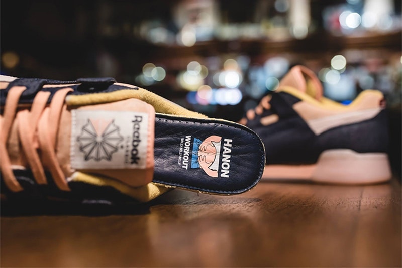 スコットランド屈指のスニーカーショップ Hanon & Reebok が2000年の TVCM にインスパイアされた WORKOUT をリリース ハノン リーボック ワークアウト hypebeast お腹