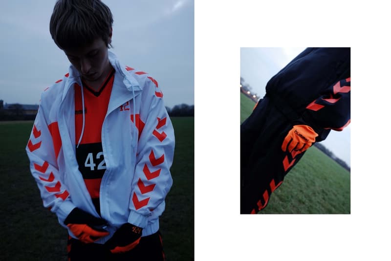 Hummel x 424 がフットボール文化を讃えるカプセルコレクションを制作 今、ストリート界では“サッカー”が熱い 友好な関係を築くGuillermo Andrade(ギレルモ・アンドラーデ)主宰の『424』と〈hummel(ヒュンメル)〉が再び手を組み、フットボールカルチャーを讃えるカプセルコレクションを制作した。スポーツ/スタイルの融合を目的とした最上級のプロジェクト“HUMMEL HIVE”の一環として登場する新作アイテムは、デンマーク発の同ブランドの根幹をなすサッカーとの深い繋がりとAndradeの個人的なスポーツへの愛を色濃く反映し、既存のフットボールウェアをファッション志向で仕上げることに成功。両者のロゴを巧みに応用した各プロダクトは、そのカラーパレットからオランダ代表へのトリビュートを感じてしまう。 〈hummel〉x『424』は、現在『hummel.net』ならびに『FourTwoFour on Fairfax』にて購入可能。あわせて、オンコートとオフコートの架け橋となる〈adidas Football(アディダス フットボール)〉の新パッケージ“COLD BLOODED PACK”もチェックしてみてはいかがだろうか。 HYPEBEAST ハイプビースト