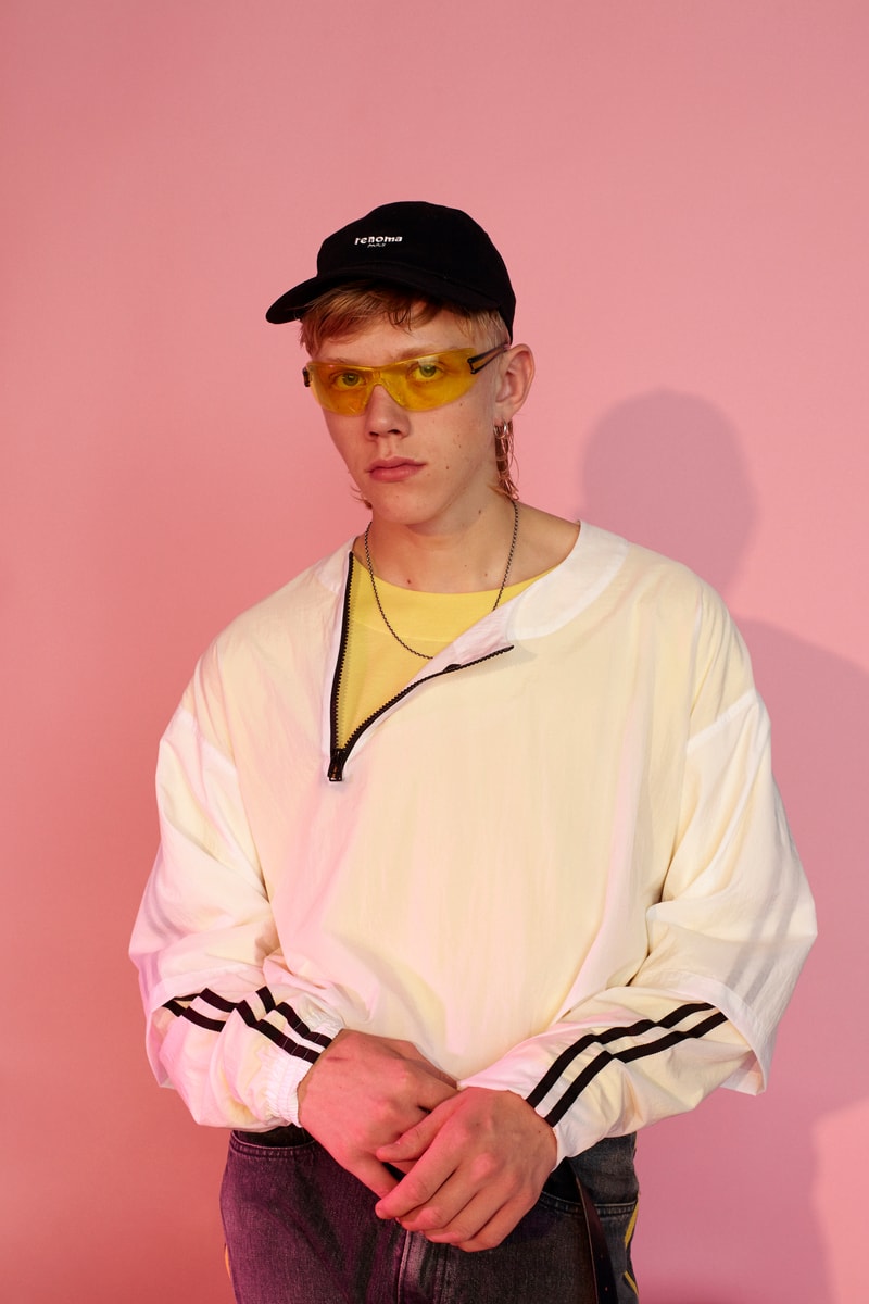 JieDa x renoma Paris のコラボを祝したポップアップストアが monkey time HARAJUKU にオープン エスプリと現代の空気感を加味させたストリート要素たっぷりなアイテムがフルラインアップで登場 JieDa ジエダ renoma Paris レノマ パリス monkey time HARAJUKU モンキータイム Morris Renoma モーリス・レノマ  オーバーコート モータージャケット Tシャツ ハーフパンツ HYPEBEAST ハイプビースト