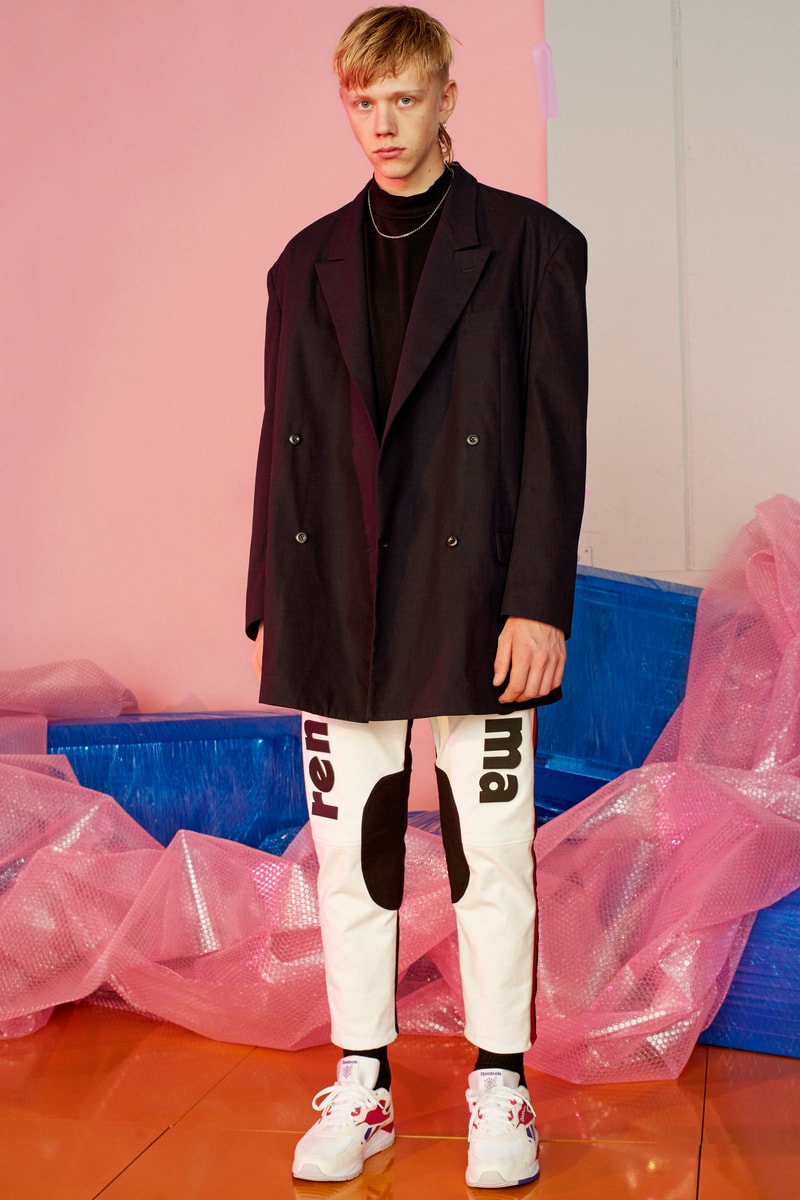 JieDa x renoma Paris のコラボを祝したポップアップストアが monkey time HARAJUKU にオープン エスプリと現代の空気感を加味させたストリート要素たっぷりなアイテムがフルラインアップで登場 JieDa ジエダ renoma Paris レノマ パリス monkey time HARAJUKU モンキータイム Morris Renoma モーリス・レノマ  オーバーコート モータージャケット Tシャツ ハーフパンツ HYPEBEAST ハイプビースト