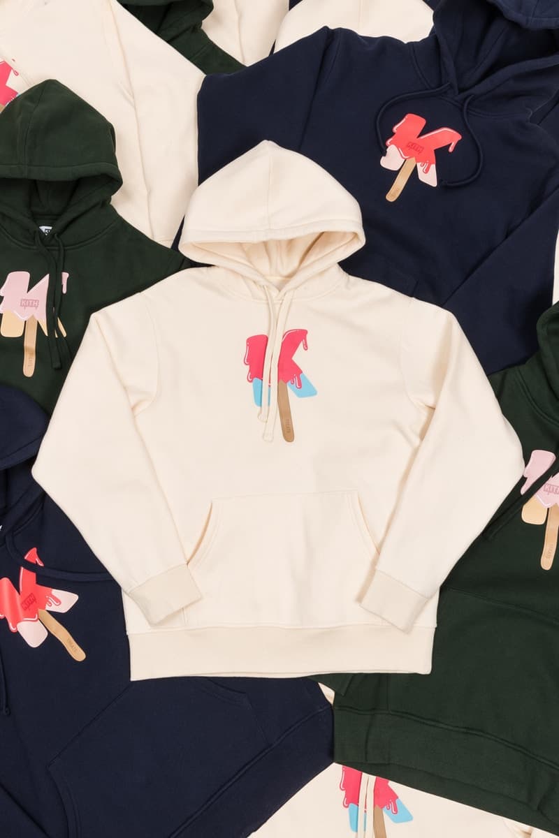 KITH Treats より2018年初カプセルコレクション “Melting” が登場 キス トリーツ フーディ パーカー パーカ ロングスリーブ Tシャツ hypebeast