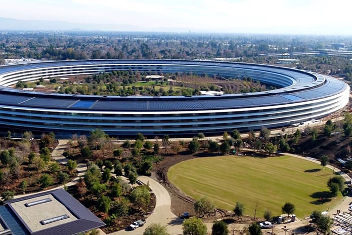 現在の Apple Park の様子を撮影した最新ドローン映像が公開