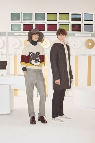 上質でありながら日常的なパリ発レーベル Maison Kitsuné の2018年秋冬コレクションルックブックが公開 メゾンキツネ 2018aw autumn winter ルックブック hypebeast