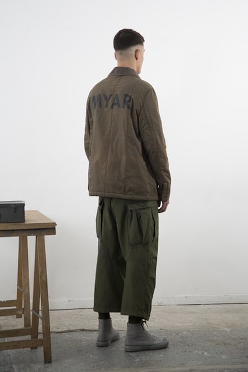 ヴィンテージミリタリーをベースにした MYAR 2018年秋冬コレクションが登場 マイヤー ミリタリー 軍 海軍 アーミー ネイビー army navy hypebeast