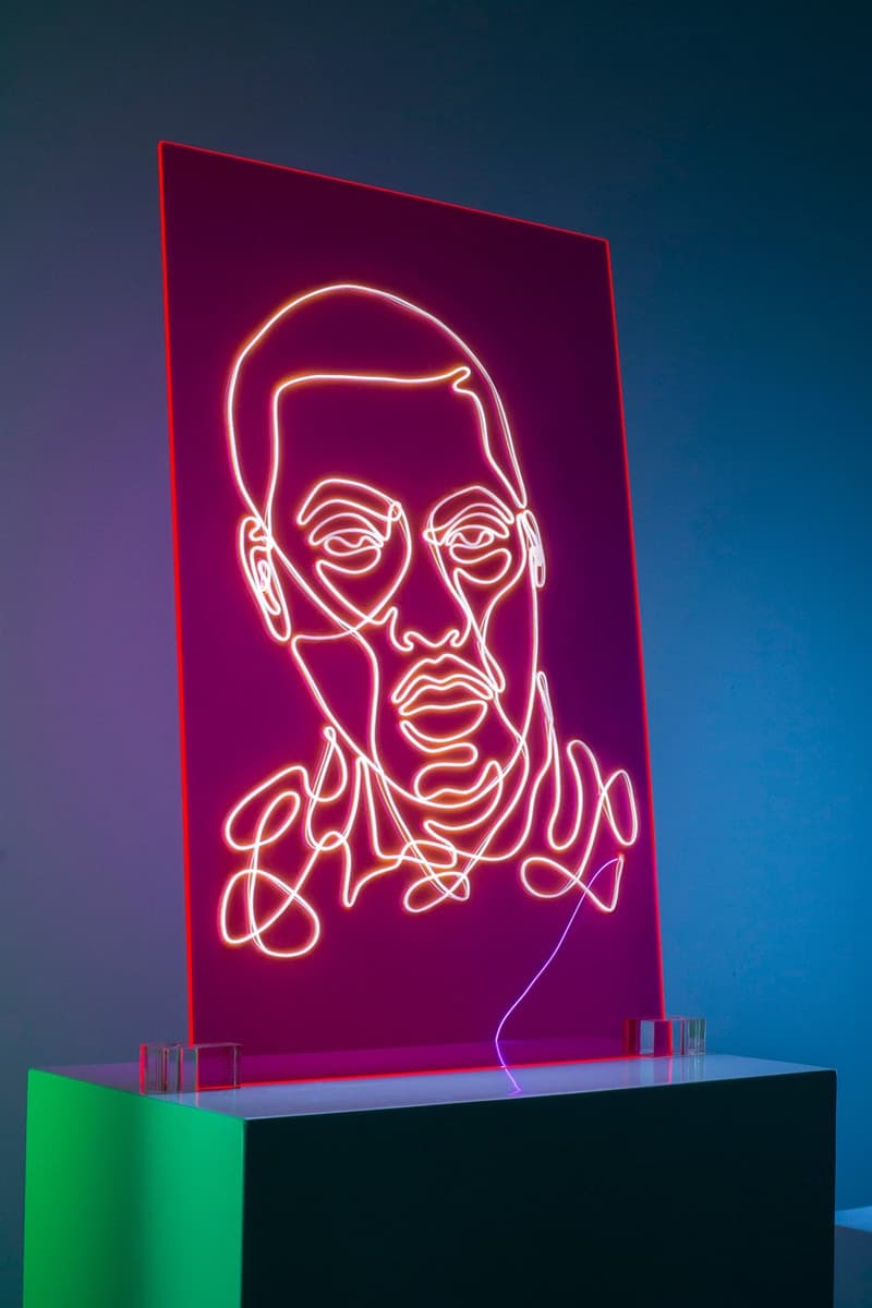 香港発のアーティストが有名ラッパー12名の肖像画をネオンで表現したアートプロジェクトを発表 ファッションシーンにも縁の深いカニエやファレルまでも1本のネオン管で幻想的にアレンジ Natalie Wong ナタリー・ウォン Egon Schiele エゴン・シーレ Pablo Picasso パブロ・ピカソ Kanye West カニエ・ウェスト Eminem エミネム Pharrel Williams ファレル・ウィリアムス Drake ドレイク Nicki Minaj ニッキー・ミナージュ Snoop Dogg スヌープ・ドッグ 佐伯俊男 HYPEBEAST ハイプビースト