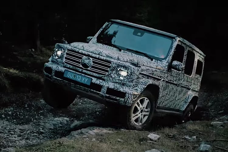 Mercedes-Benz が生まれ変わった新世代 Gクラスのティーザーを公開