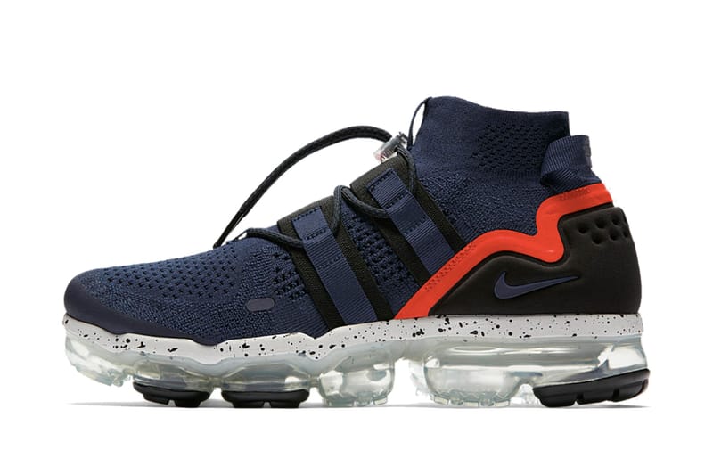 Nike より前作即完の Air VaporMax Flyknit Utility 新色モデル “College Navy” が登場