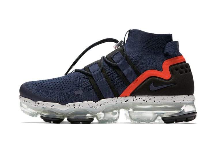 Nike より前作即完の Air VaporMax Flyknit Utility 新色モデル “College Navy” が登場