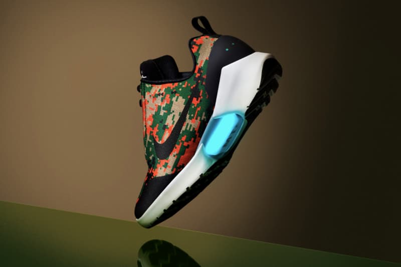 Nike が 計4型の HyperAdapt 1.0 新作 モデル ニューモデル 発売をゲリラ アナウンス ナイキ ハイパーアダプト HYPEBEAST ハイプビースト デジタル カモフラージュ 迷彩 デジカモ