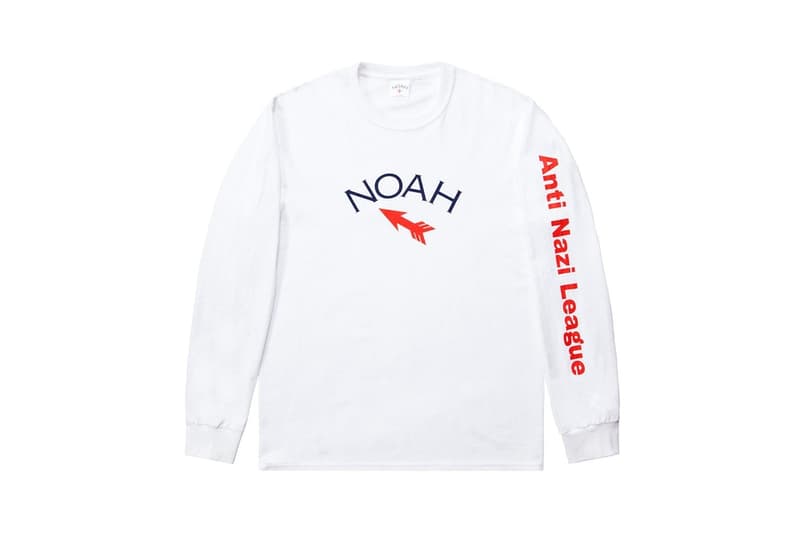 Noah より新たなナチズムに警鐘を鳴らすカプセルコレクションが登場 環境破壊や人種差別など社会問題に切り込むデザイナーが次に着目したのは反社会的勢力 Supreme シュプリーム Brendon Babenzien ブレンドン・バベンジン Noah ノア フーディ ロングスリーブTシャツ パッチ HYPEBEAST ハイプビースト