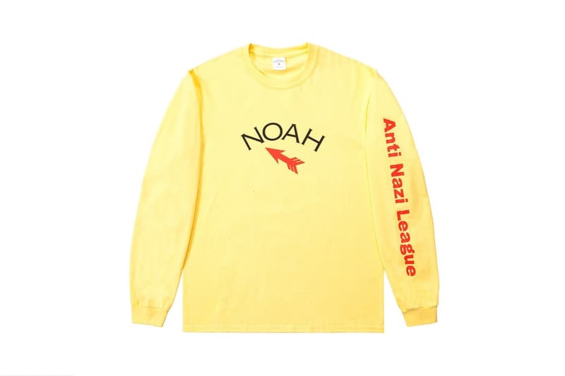 Noah より新たなナチズムに警鐘を鳴らすカプセルコレクションが登場 環境破壊や人種差別など社会問題に切り込むデザイナーが次に着目したのは反社会的勢力 Supreme シュプリーム Brendon Babenzien ブレンドン・バベンジン Noah ノア フーディ ロングスリーブTシャツ パッチ HYPEBEAST ハイプビースト