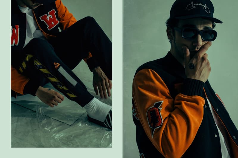 Feature Sneaker Boutique よりリラックスムードが漂う Off-White™️ の最新エディトリアルが到着 〈Off-White™️〉2017年ホリデーコレクションのキーピースを大人仕様のスタイリングにアレンジ Virgil Abloh ヴァージル・アブロー HYPEBEAST Magazine オフホワイト Feature Sneaker Boutique フューチャー スニーカー ブティック スタジャン ハワイアンシャツ クロスアローロゴ インダストリアルロゴ リラックスパンツ スライダー スリッポン キャップ HYPEBEAST ハイプビースト