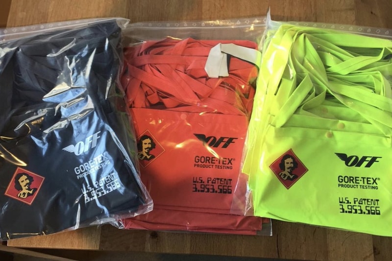 Off-White™ の GORE-TEX® 製クロスボディバッグのビジュアルが公開 オフホワイト ゴアテックス　バッグ クロスボディ パリコレ hypebeast