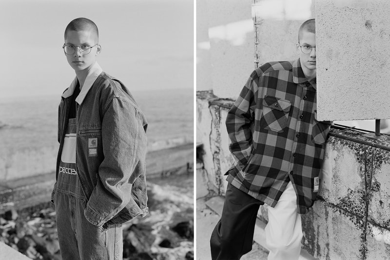 PACCBET x Carhartt WIP のコラボカプセルの全貌が明らかに 〈Carhartt WIP〉のアーカイブに80年代後期から90年代初期のスケートマインドを反映させた12型のアイテムは『Dover Street Market Ginza』でも展開