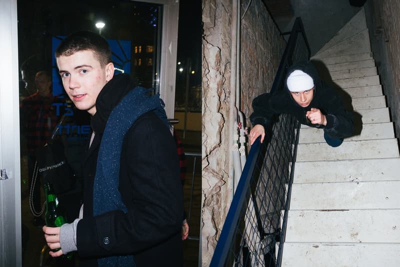 ゴーシャの本拠地モスクワで開催された PACCBET x Carhartt WIP ローンチイベントをレポート ルックブックに起用されたミューズたちも駆けつけ、ゴーシャのカルト的人気を再確認する一夜に ティーザー公開直後からストリートからの目を独占した〈PACCBET(ラスベート)〉と〈Carhartt WIP(カーハート WIP)〉のコラボレーション。白黒のルックブックからはアイテム単体のデザインが確認しずらかったものの、『Dover Street Market Ginza』のオンラインストアでラインアップの半分以上が完売という事実が注目度の高さを証明している。 〈PACCBET〉を手がけるGosha Rubchinskiy(ゴーシャ・ラブチンスキー)とTolia Titaev(トリア・ティタエヴ)はパリに引き続き、本拠地モスクワでもローンチパーティを開催。会場にはルックブックに起用されたミューズたちも駆けつけ、そのフォトセットからは彼らのカルト的人気が伺えることだろう。 未だ購入に踏み切れていない方は、アイテム一覧とオンラインストアの在庫状況を照らし合わせながら、再度カートインを検討してみては?