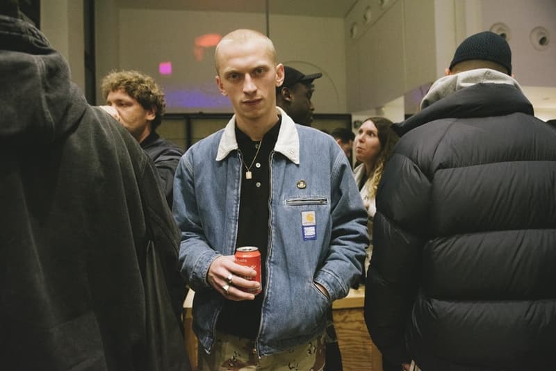 ストリートシーンのキーパーソンが多数来場した PACCBET x Carhartt WIP パリローンチイベントに潜入 ゴーシャ・ラブチンスキーや〈BRAIN DEAD〉のカイル・ウンを筆頭に思い思いのスタイルを楽しむヘッズたちの服装もチェック Dover Street Market Ginza DSMG ドーバー Gosha Rubchinskiy ゴーシャ・ラブチンスキー トリア・ティタエヴ PACCBET ラスベート Carharrtt WIP カーハート WIP BRAIN DEAD ブレイン デッド Kyle Ng カイル・ウン HYPEBEAST ハイプビースト